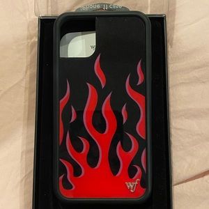 Wildflower Red Flame Case-iphone 11